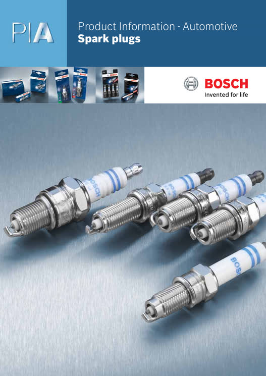 Product Information - Automotive - Spark plugs - Cover image